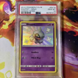 Shuppet #sv16 Hidden Fates Holo PSA 10 GEM MINT Pokemon Graded Tcg Card - Image 1