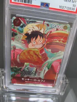 PSA 10| 2024 One Piece Card Promo Monkey D Luffy P-080 Mos Burger Japanese #19b - Image 4