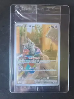 Pokemon TCG Mimikyu Scarlet & Violet Promo Card #075 Sealed - Image 1