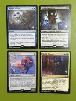 MTG Magic the Gathering Promo Pack Stamped Card x4 - Image 1