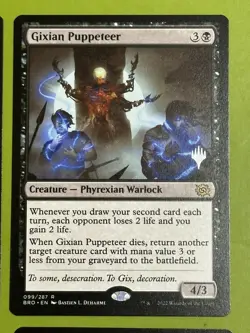 MTG Magic the Gathering Promo Pack Stamped Card x4 - Image 3
