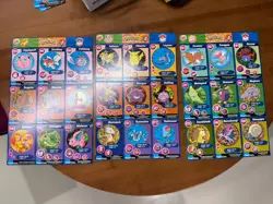 Pokemon Poketrivia Card Lot Burger King Uncut Sheets 24 Loose Cards - Image 3