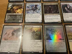 MTG Cards Lot White Rare Uncommon Land Foil + Commons Magic The Gathering Cards - Image 3