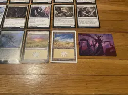 MTG Cards Lot White Rare Uncommon Land Foil + Commons Magic The Gathering Cards - Image 4