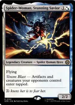NM - Spider-Woman, Stunning Savior R Marvel's Spider-Man 152 - Image 1