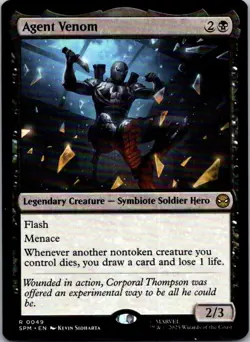 Agent Venom R Legendary Creature - Symbiote Soldier Hero regular Marvel's Spider - Image 1