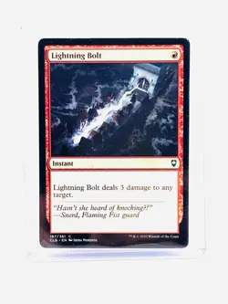 Magic The Gathering Lightning Bolt Commander Legends: Battle for Baldur's Gate - Image 1