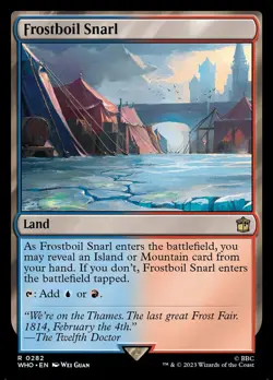 MTG Frostboil Snarl (WHO) #282/1178 NM/M - Image 1