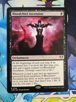 2025 MTG Commander Masters Bloodchief Ascension #139 - Image 1
