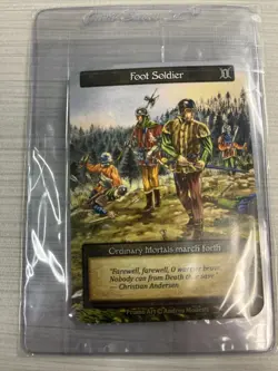 Foot Soldier (x3) - Dust Reward Promo - SEALED - Sorcery: Contested Realm - Image 1