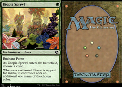 Magic the Gathering MTG Utopia Sprawl (172) Masters 25 - Image 1