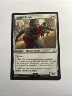 4X Templar Knight - Universes Beyond: Assassin's Creed MTG X4 - Image 1
