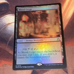 Blood Crypt X1 Mtg Ravnica Remastered Nm Foil - Image 2