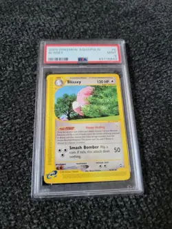 Pokemon Aquapolis Set Regular Finish Blissey eReader 6/147 - PSA 9! PK735 - Image 1