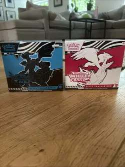 Pokemon Black Bolt and White Flare ETB (Both Sets) IN HAND SHIPS FAST! - Image 1