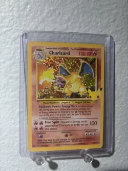 Pokemon TCG Charizard 4/102 Celebrations Classic Collection Holo Rare - Image 1