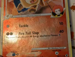 Pokemon TCG Flareon 60/111 E4 Cracked Ice Reverse Holo Promo 2009 English - Image 3