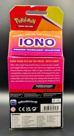 IONO PREMIUM TOURNAMENT COLLECTION BOX-SEALED-POKEMON-SHIPPING INCLUDED! - Image 3