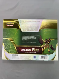 Pokemon TCG Kleavor VSTAR Special Collection 4 Booster Packs NEW Fusion Strike - Image 4