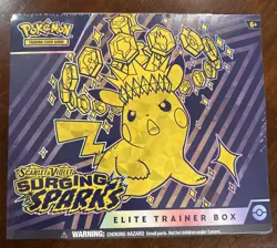 Pokemon Scarlet & Violet Surging Sparks ETB Elite Trainer Box NEW Factory Sealed - Image 1