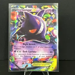 2014 Gengar EX 34/119 XY - Phantom Forces Holo Pokemon LPEX - Image 1
