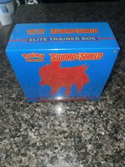 Pokemon Sword Shield Elite Trainer Box - Zamazenta - Brand New Sealed - Image 1