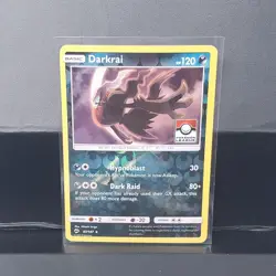 Darkrai - 87/147 - League Promo Pokemon Sun & Moon Burning Shadows LP - Image 1