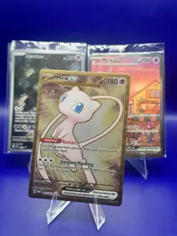 Pokemon TCG 151 UPC Promo Set Mew 053, Mewtwo 052, Metal Mew 205 New Sealed - Image 5