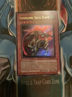 YUGIOH SUPERSONIC SKULL FLAME WB01-EN001 ULTRA (NM) - Image 1