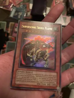 YUGIOH SUPERSONIC SKULL FLAME WB01-EN001 ULTRA (NM) - Image 3
