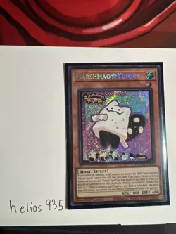 YU-GI-OH Marshmao Yummy DOOD-EN024 1st Edition Secret Rare NM - Image 1