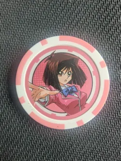 Yu-Gi-Oh! Tea Gardner Duel Chip - Poker Chip - Pink - Duel Links - Image 1