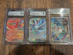 Pokemon Pokeball Full Art Ex 38 Card Lot IR Illustration Rare Masterball Graded - Image 3