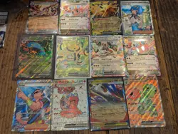 Pokemon Pokeball Full Art Ex 38 Card Lot IR Illustration Rare Masterball Graded - Image 4