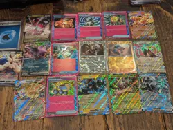 Pokemon Pokeball Full Art Ex 38 Card Lot IR Illustration Rare Masterball Graded - Image 5