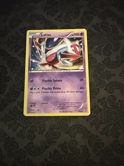 Latias 30/30 Holo XY Trainer Kit Pokemon Card - Image 1