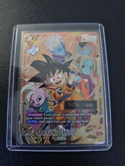 Dragon Ball Super Fusion World Card Game Serial Promo Son Goku Mini DA FB04-012 - Image 1