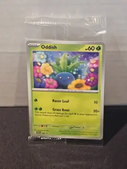 Oddish SVP 102 Promo Card Path To The Peak Pokemon Scarlet and Violet English - Image 1