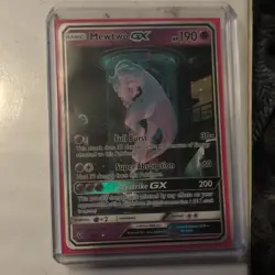 Pokemon Mewtwo GX TCG Shining Legends-Secret Card 78/73 PSA - Image 1