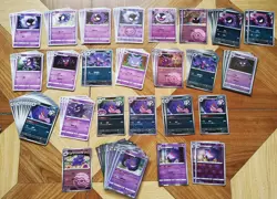 84 lot pokemon TCG Card S-Chinese Gengar Gastly Haunter J05 - Image 1