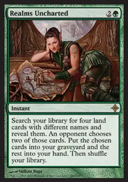 Realms Uncharted - Heavy Play MTG Rise of the Eldrazi - Image 1