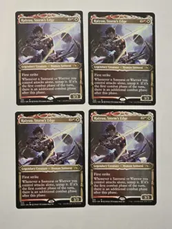 4x Raiyuu, Storm's Edge - Showcase - Neon Dynasty - Near Mint - MTG - Image 1