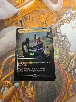 Anguished Unmaking 1800 Foil MTG Secret Lair - Pack Fresh - - Image 1