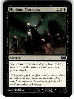 Minions' Murmurs Future Sight Regular MTG - Image 1