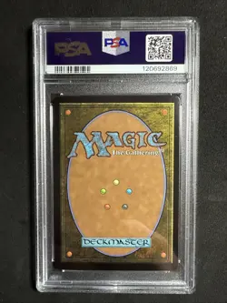 2025 MTG FINAL FANTASY WOODBLOCK BORDERLESS-FOIL SUMMON: PRIMAL ODIN PSA 10 - Image 2
