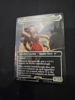 Aerith Gainsborough (Borderless) Final Fantasy MTG RC Promo NM - Image 4