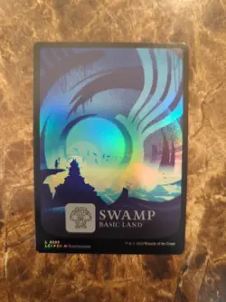 MTG FOIL Swamp 289 Full Art - The Lost Caverns of Ixalan - Image 1