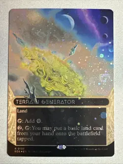 MTG / Terrain Generator / EOS / #133 / GALAXY FOIL (Borderless) / Rare / NM - Image 1