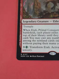Etali, Primal Conqueror March of the Machine MTG 137 Normal R NM - Image 3