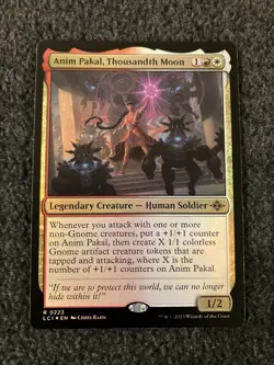 Magic MTG - Anim Pakal, Thousandth Moon Foil - The Lost Caverns of Ixalan - Image 1